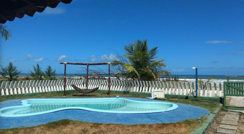 Chales Suites Pe Na Areia Guaibim Exteriör bild