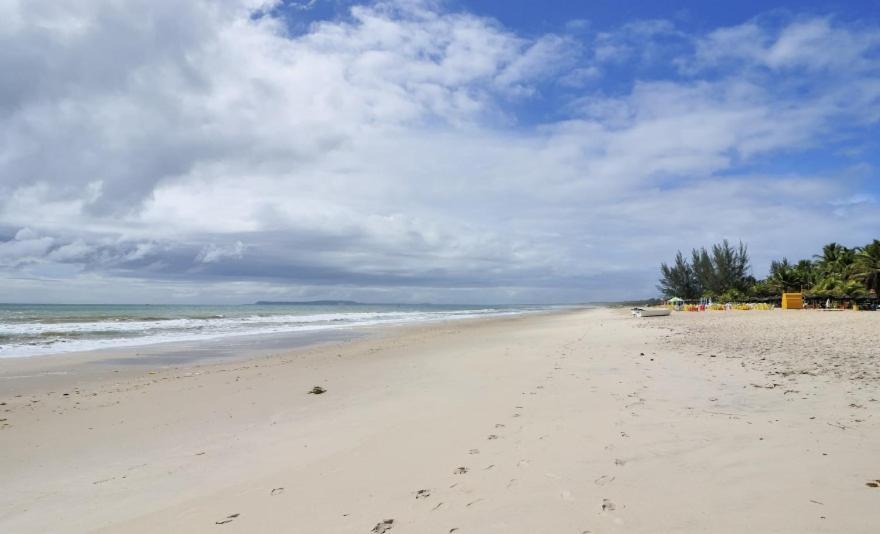 Chales Suites Pe Na Areia Guaibim Exteriör bild
