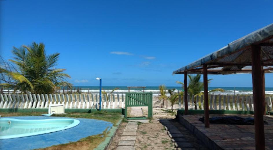 Chales Suites Pe Na Areia Guaibim Exteriör bild