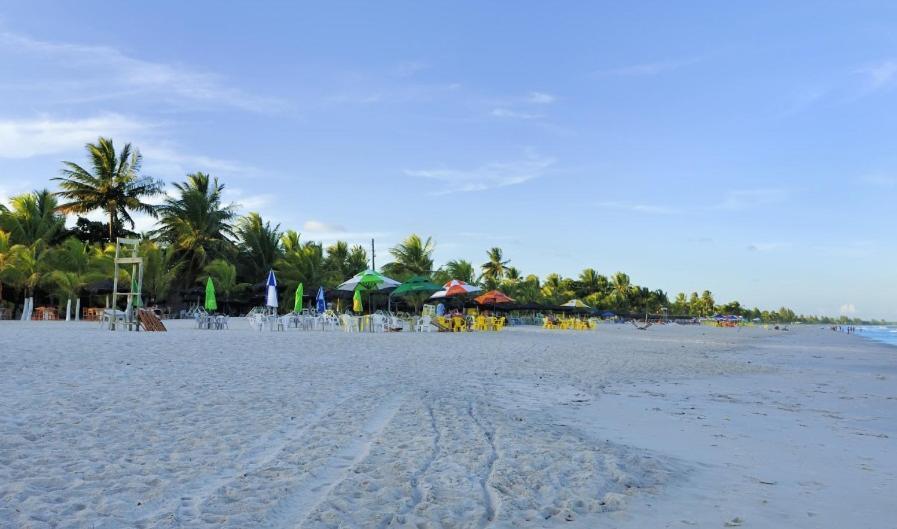 Chales Suites Pe Na Areia Guaibim Exteriör bild