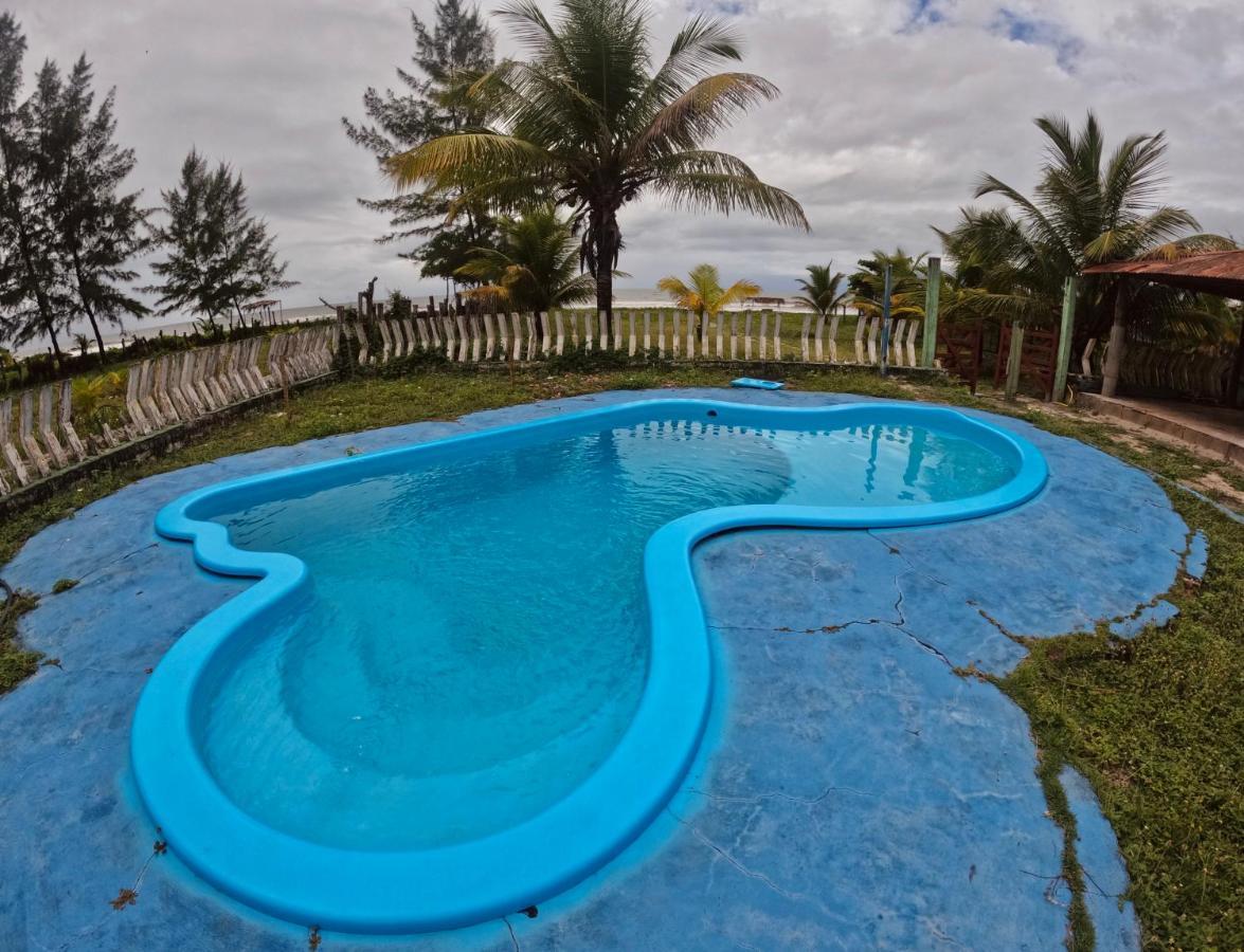 Chales Suites Pe Na Areia Guaibim Exteriör bild