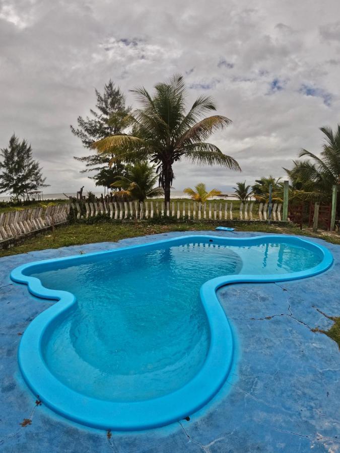 Chales Suites Pe Na Areia Guaibim Exteriör bild