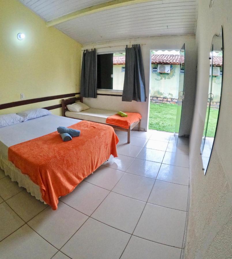 Chales Suites Pe Na Areia Guaibim Exteriör bild