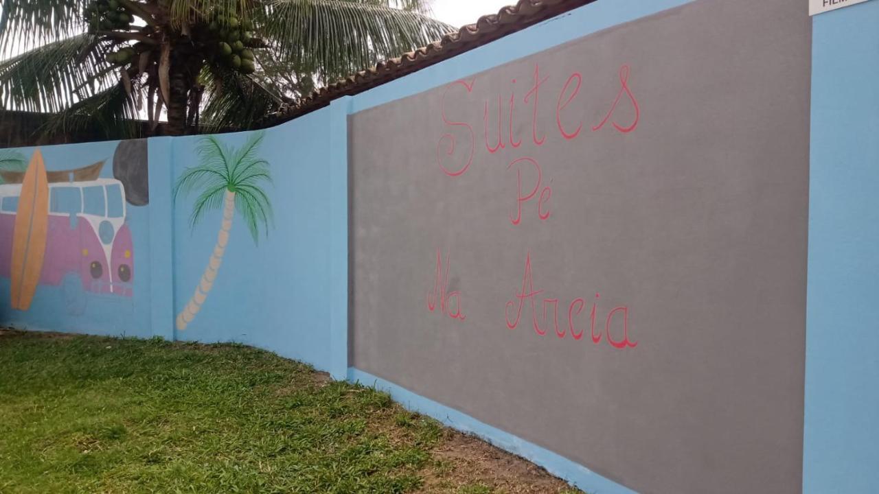 Chales Suites Pe Na Areia Guaibim Exteriör bild